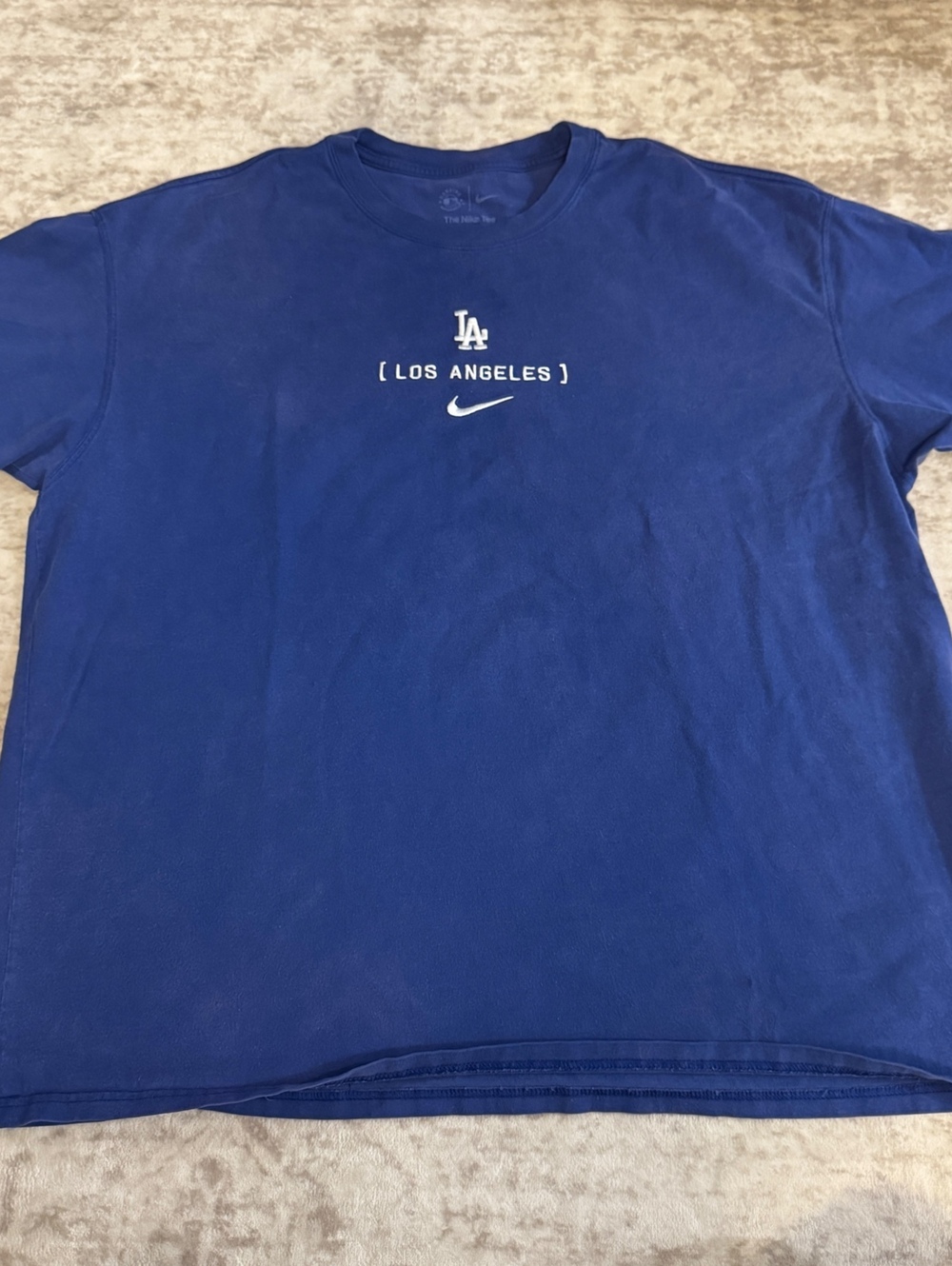 XXL Los Angeles Dodgers Blue T-shirt